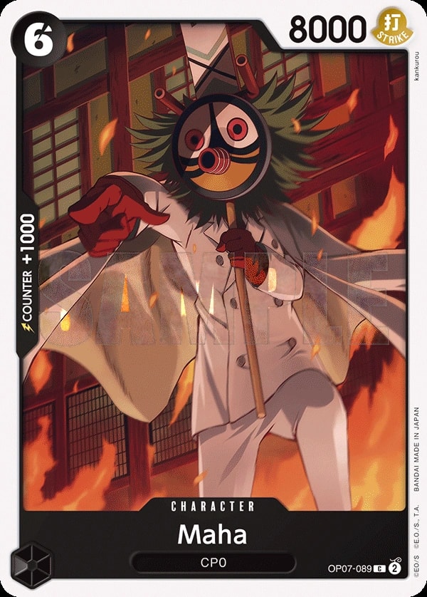 Maha (OP07-089) — Common One Piece card