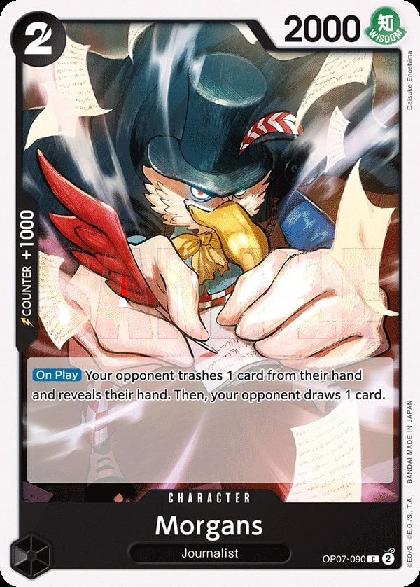 Morgans (OP07-090) — Common One Piece card