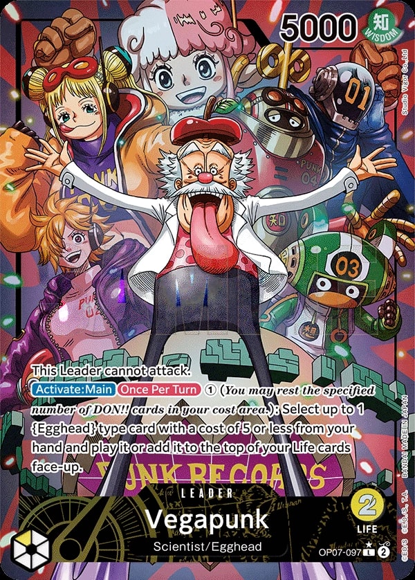 Vegapunk (097) (Parallel) One Piece card