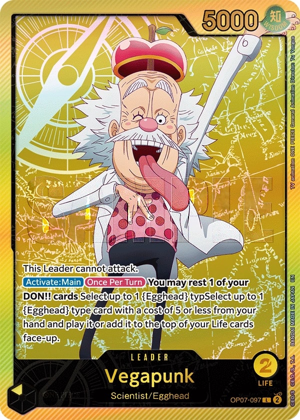 Vegapunk (097) (SPR) One Piece card