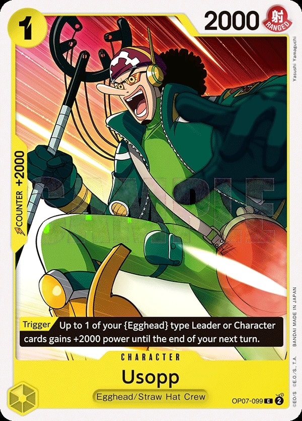 Usopp (OP07-099) — Common One Piece card