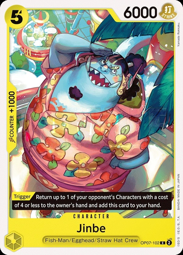 Jinbe (OP07-102) — Common One Piece card