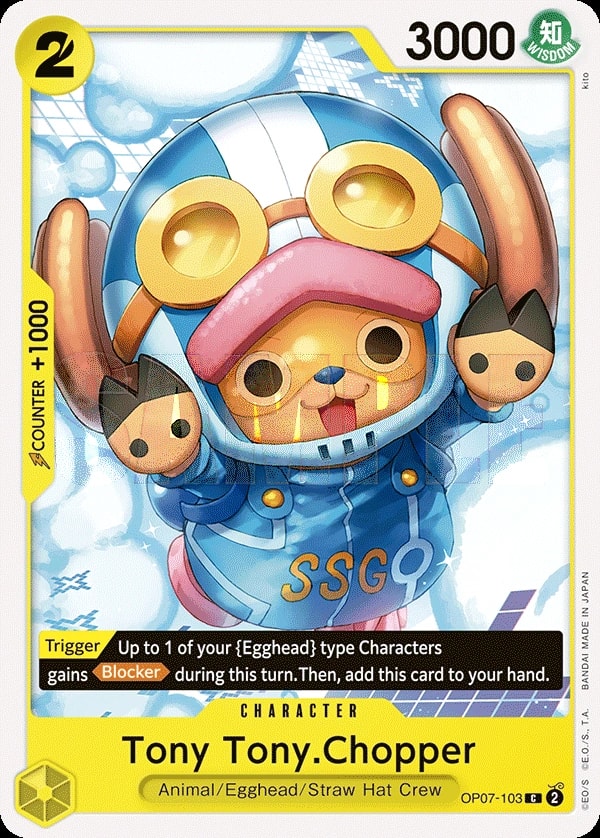 Tony Tony.Chopper (OP07-103) — Common One Piece card