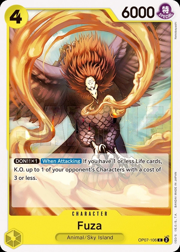 Fuza (OP07-106) — Common One Piece card