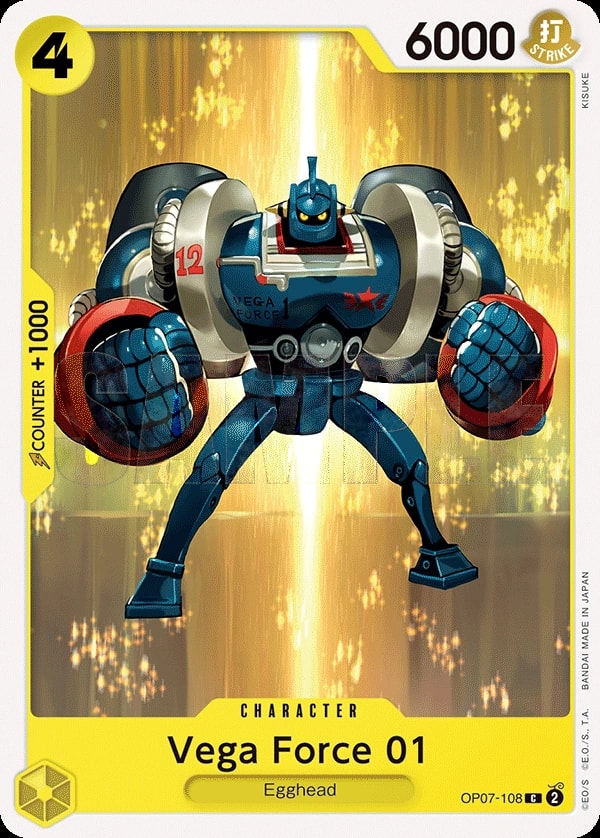 Vega Force 01 (OP07-108) — Common One Piece card