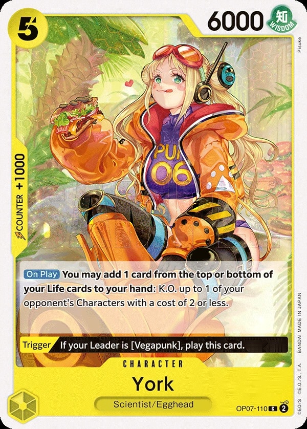 York (OP07-110) — Common One Piece card