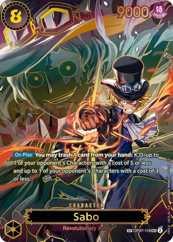 Sabo (118) (SP) One Piece card