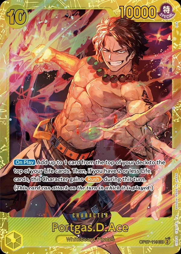 Portgas.D.Ace OP07-119 One Piece card