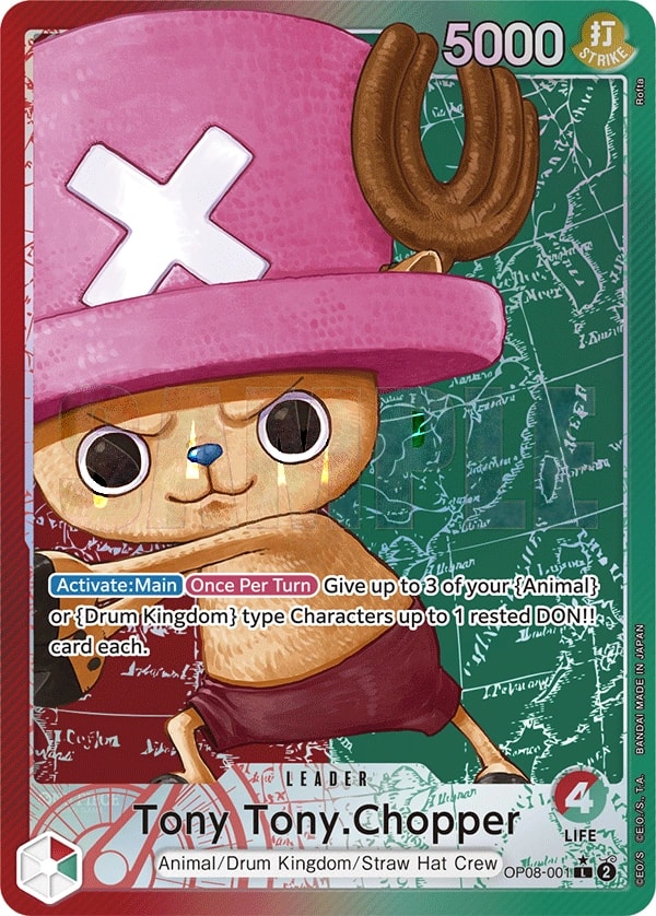 Tony Tony.Chopper (001) (Parallel) One Piece card