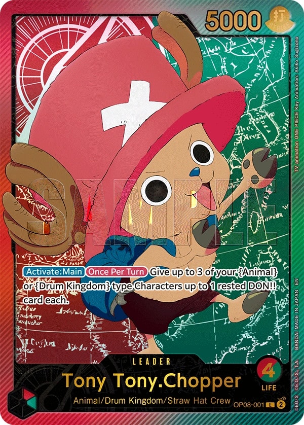 Tony Tony.Chopper (001) (SPR) One Piece card