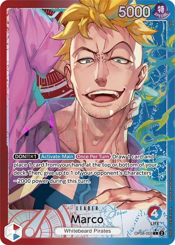 Marco (002) (Parallel) One Piece card