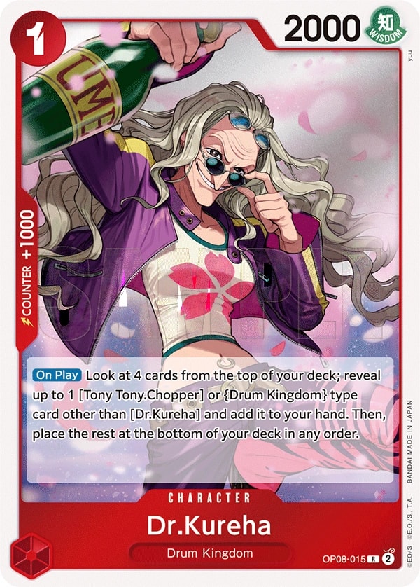 Dr.Kureha (OP08-015) — Rare One Piece card