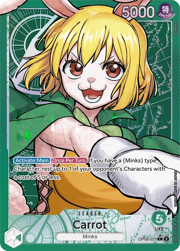 Carrot (021) (Parallel) One Piece card