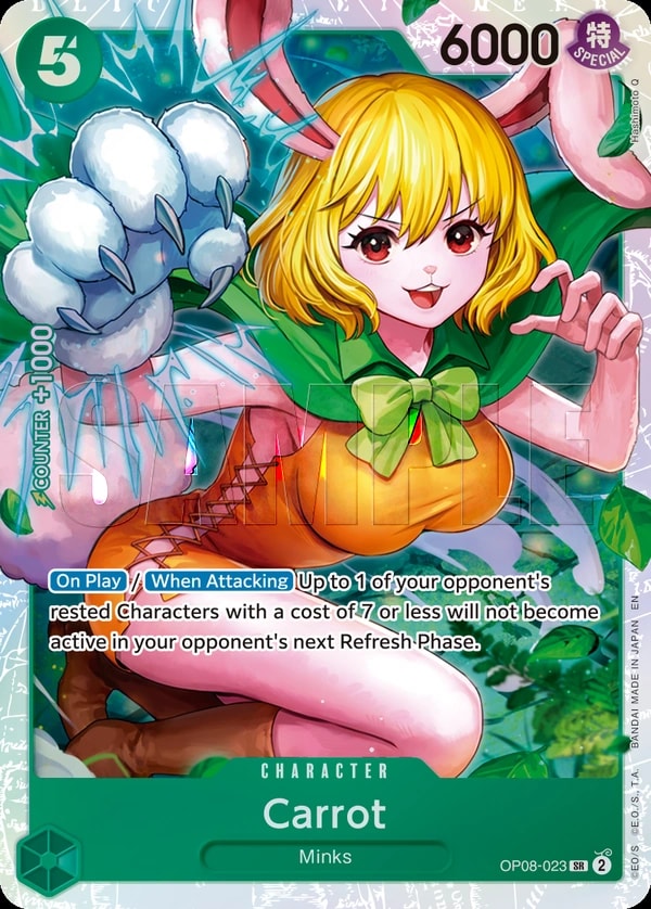 Carrot (023) (Reprint) One Piece card