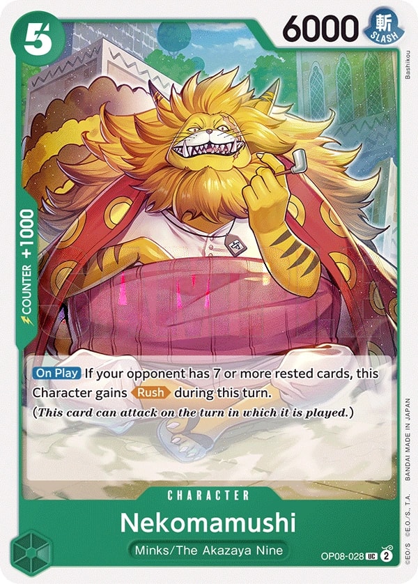Nekomamushi (OP08-028) — Uncommon One Piece card
