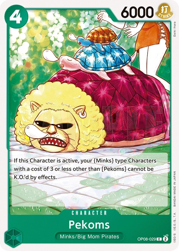 Pekoms (OP08-029) — Common One Piece card