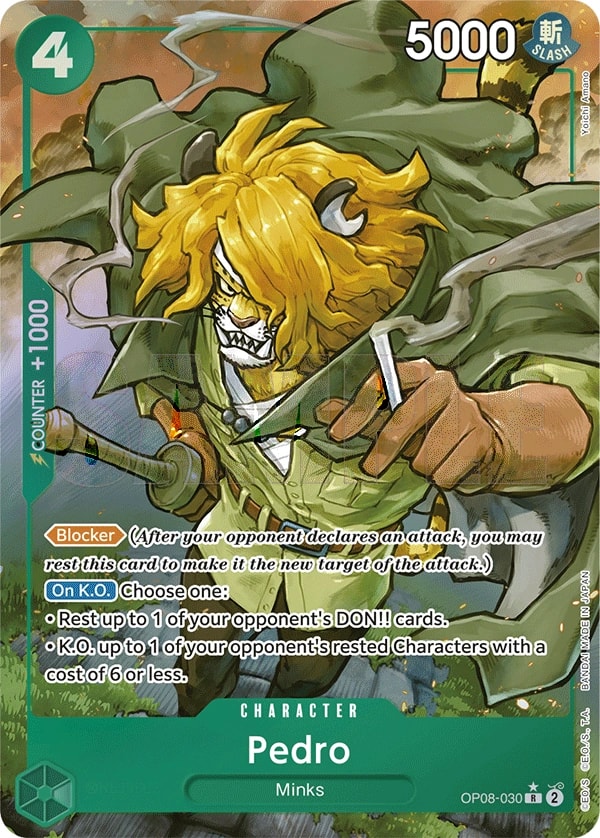 Pedro (030) (Parallel) One Piece card