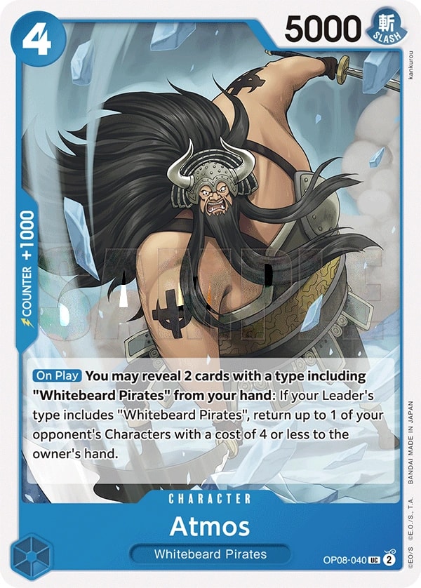 Atmos (OP08-040) — Uncommon One Piece card