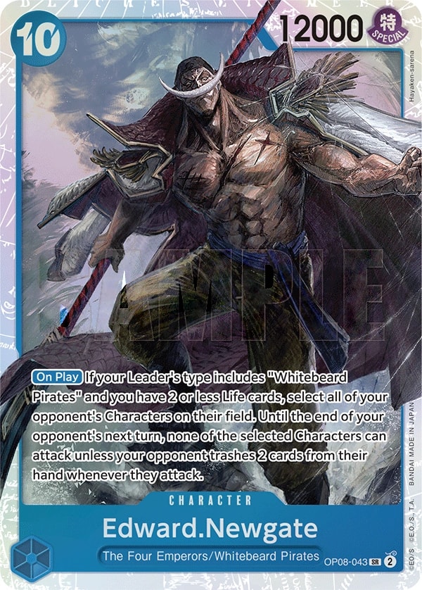 Edward.Newgate OP08-043 One Piece card
