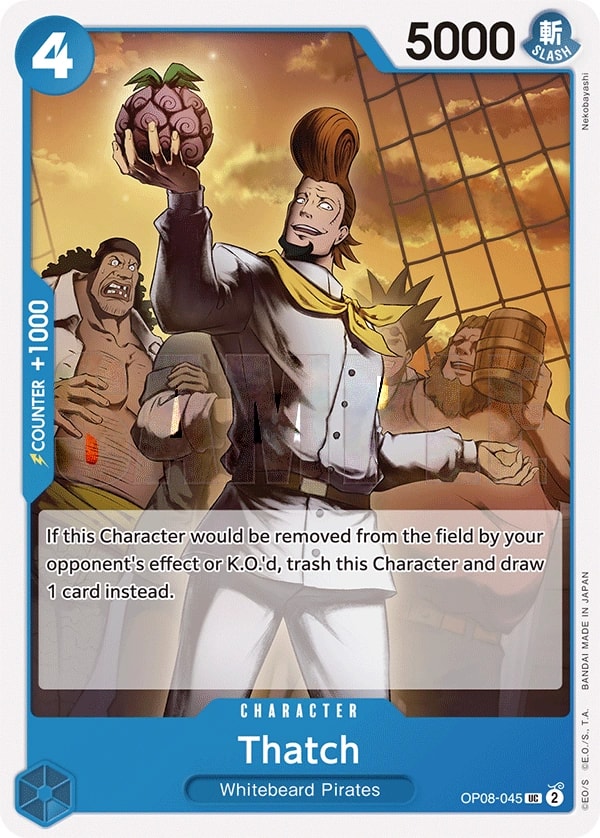 Thatch (OP08-045) — Uncommon One Piece card