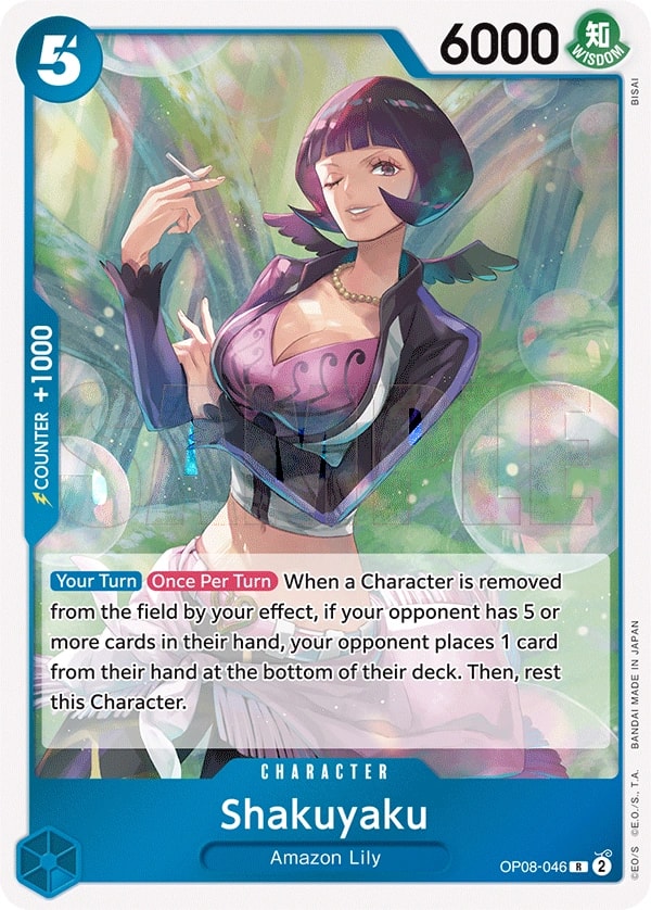 Shakuyaku (OP08-046) — Rare One Piece card