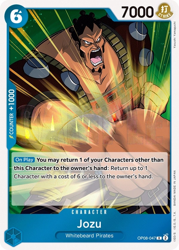 Jozu (OP08-047) — Rare One Piece card