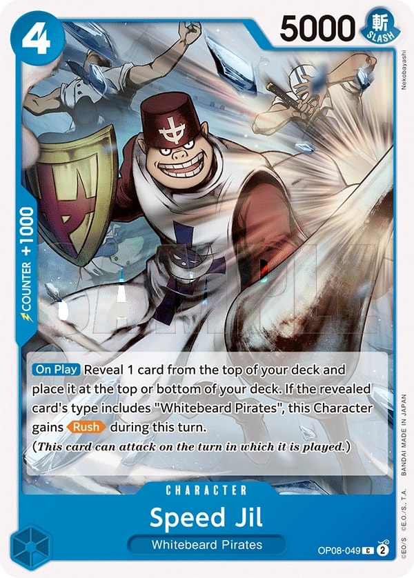 Speed Jil (OP08-049) — Common One Piece card
