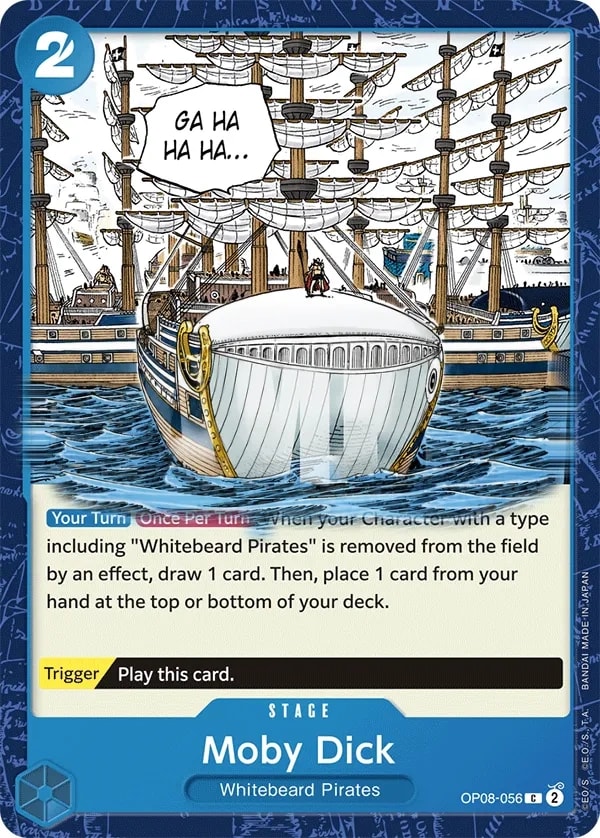 Moby Dick (OP08-056) — Common One Piece card