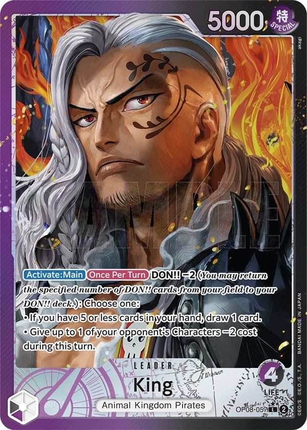 King (057) (Parallel) One Piece card
