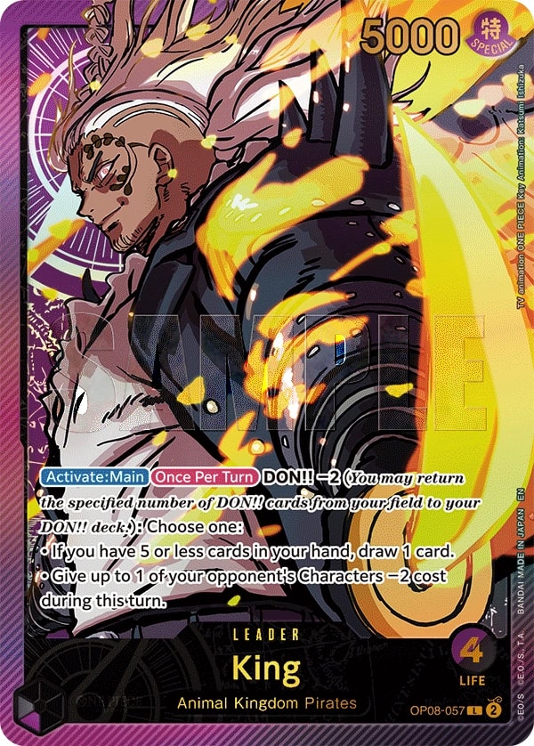 King (057) (SPR) One Piece card