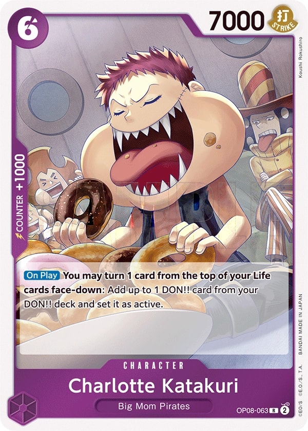 Charlotte Katakuri (OP08-063) — Rare One Piece card