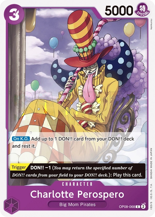 Charlotte Perospero (OP08-068) — Common One Piece card