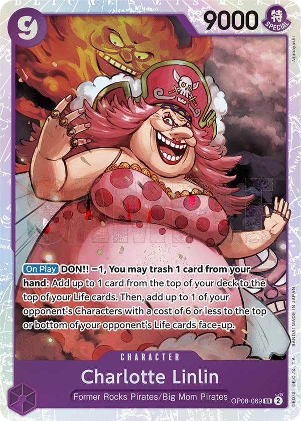 Charlotte Linlin OP08-069 One Piece card