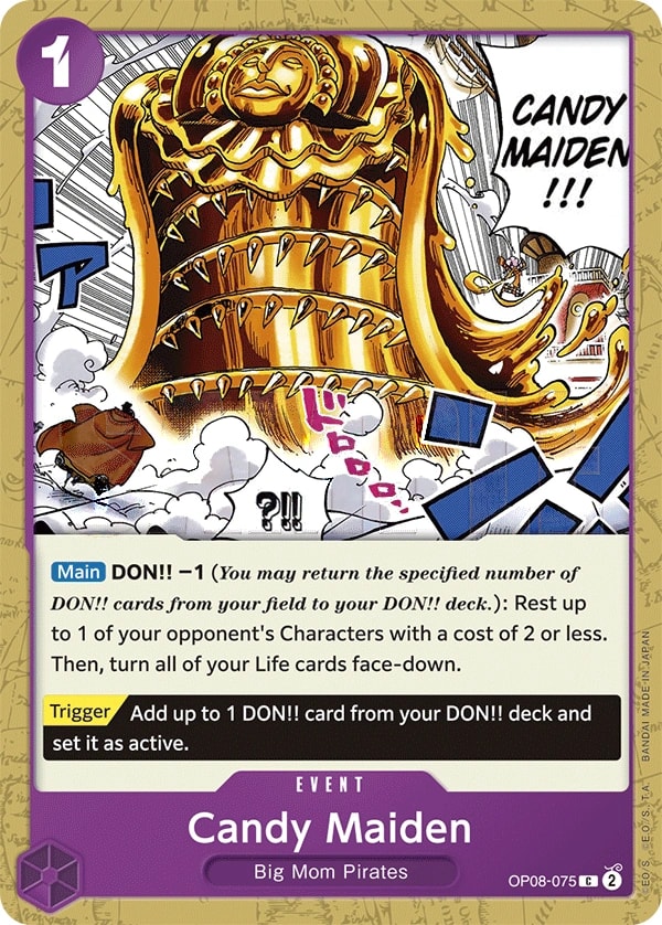 Candy Maiden (OP08-075) — Common One Piece card