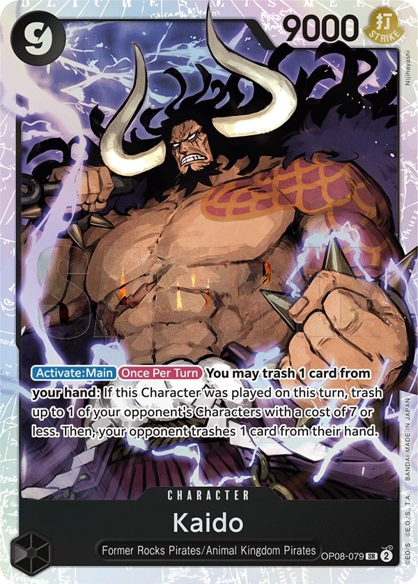 Kaido OP08-079 One Piece card