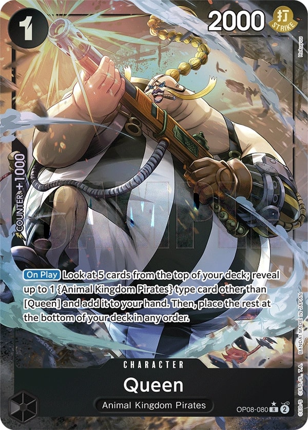 Queen (080) (Parallel) One Piece card