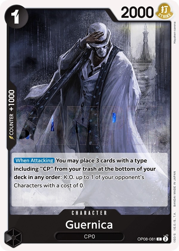 Guernica (OP08-081) — Common One Piece card