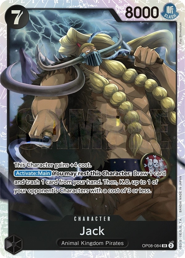 Jack OP08-084 One Piece card