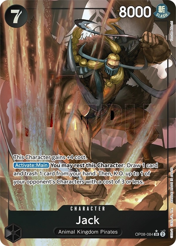 Jack (084) (Parallel) One Piece card