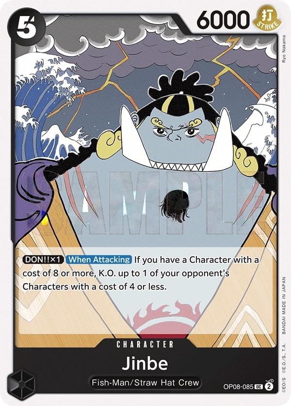 Jinbe (OP08-085) — Uncommon One Piece card