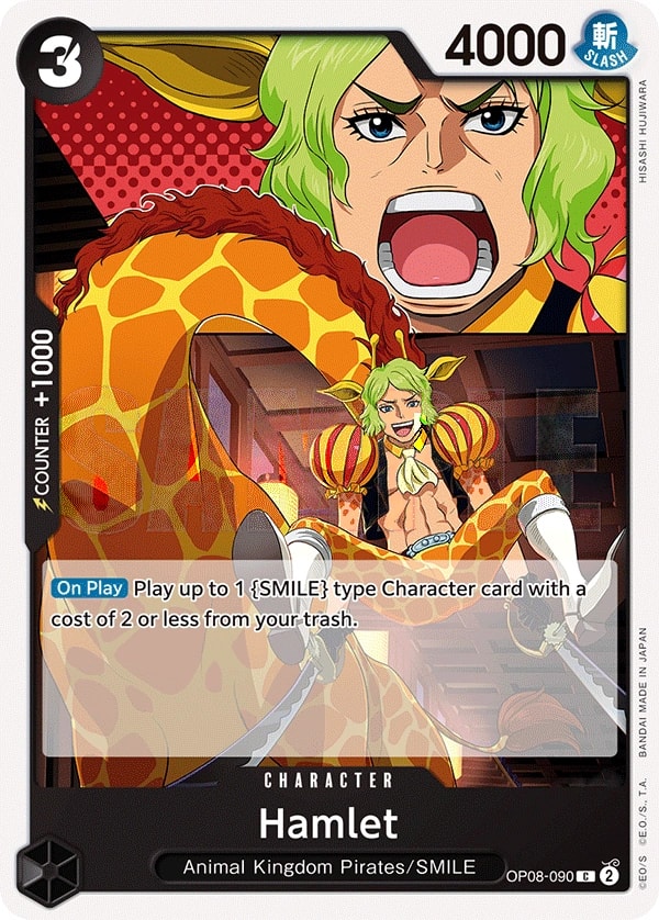 Hamlet (OP08-090) — Common One Piece card