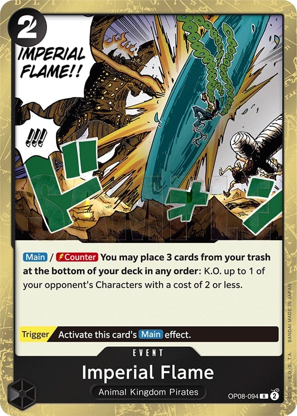 Imperial Flame (OP08-094) — Rare One Piece card