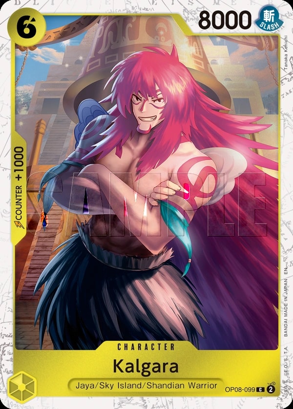 Kalgara (099) (Pirate Foil) One Piece card