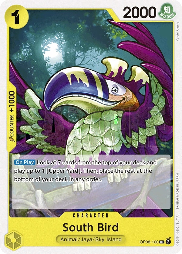 South Bird (OP08-100) — Uncommon One Piece card