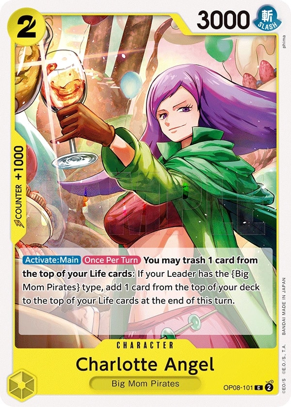 Charlotte Angel (OP08-101) — Common One Piece card