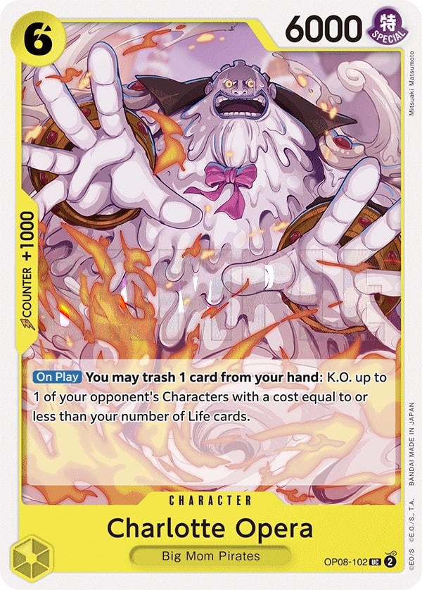 Charlotte Opera (OP08-102) — Uncommon One Piece card