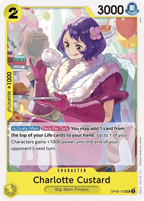 Charlotte Custard (OP08-103) — Uncommon One Piece card