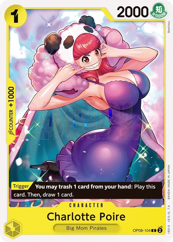 Charlotte Poire (OP08-104) — Common One Piece card