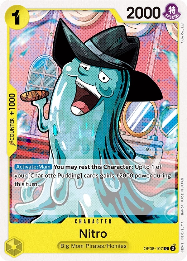 Nitro (OP08-107) — Common One Piece card