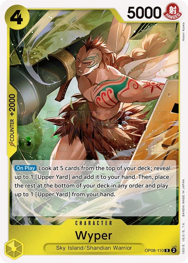 Wyper (OP08-110) — Rare One Piece card